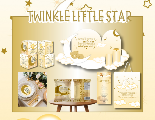 Twinkle Twinkle Little Star Baby Shower Package